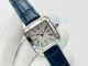 Swiss Replica Cartier Santos Dumont Blue Leather Watch For Men and Ladies (2)_th.jpg